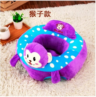 Cartoon baby sofa plush toys wholesale children's learning seat