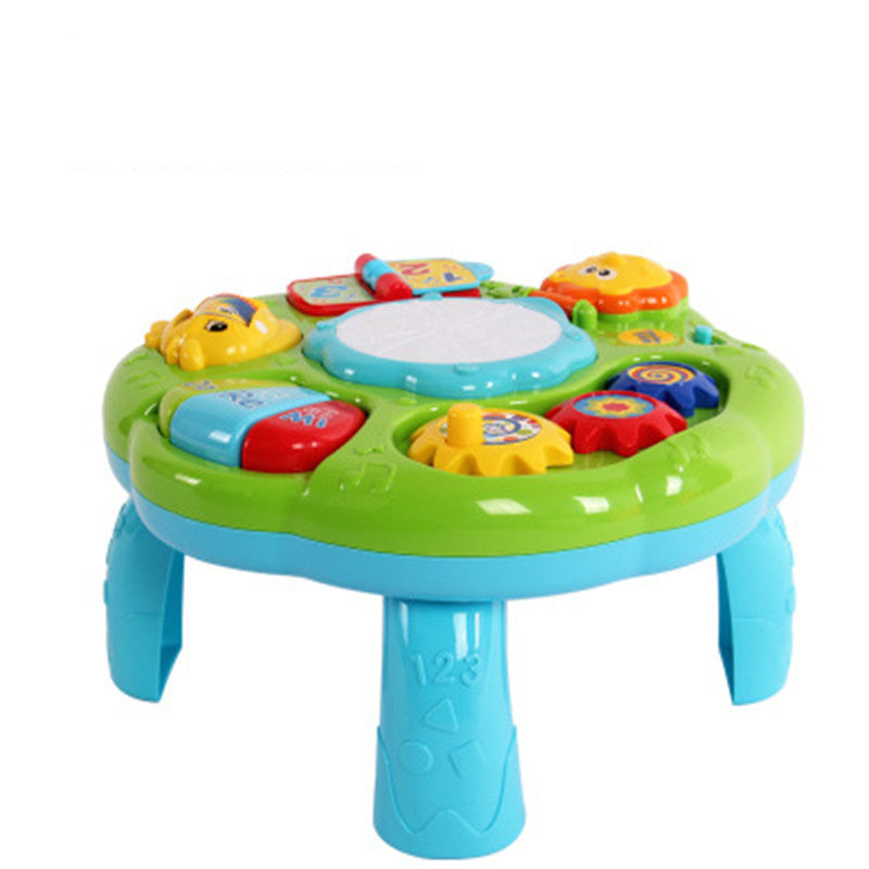 Baby Light Music Hand Drum Multifunctional Learning Table