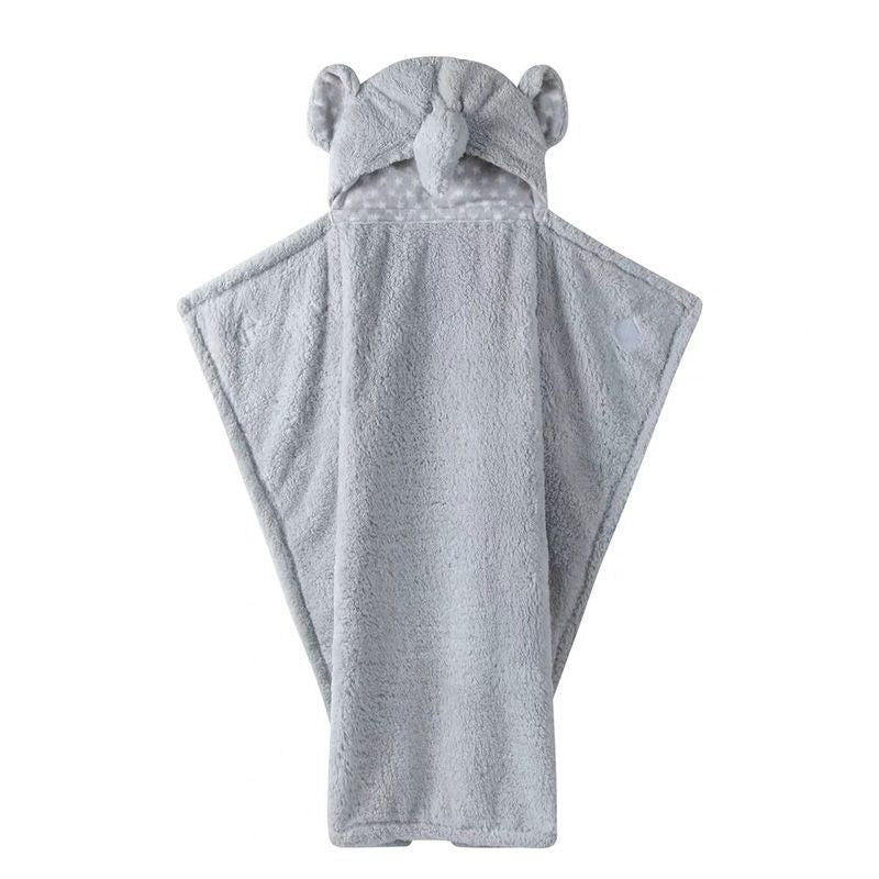 Elegant hooded bath towel