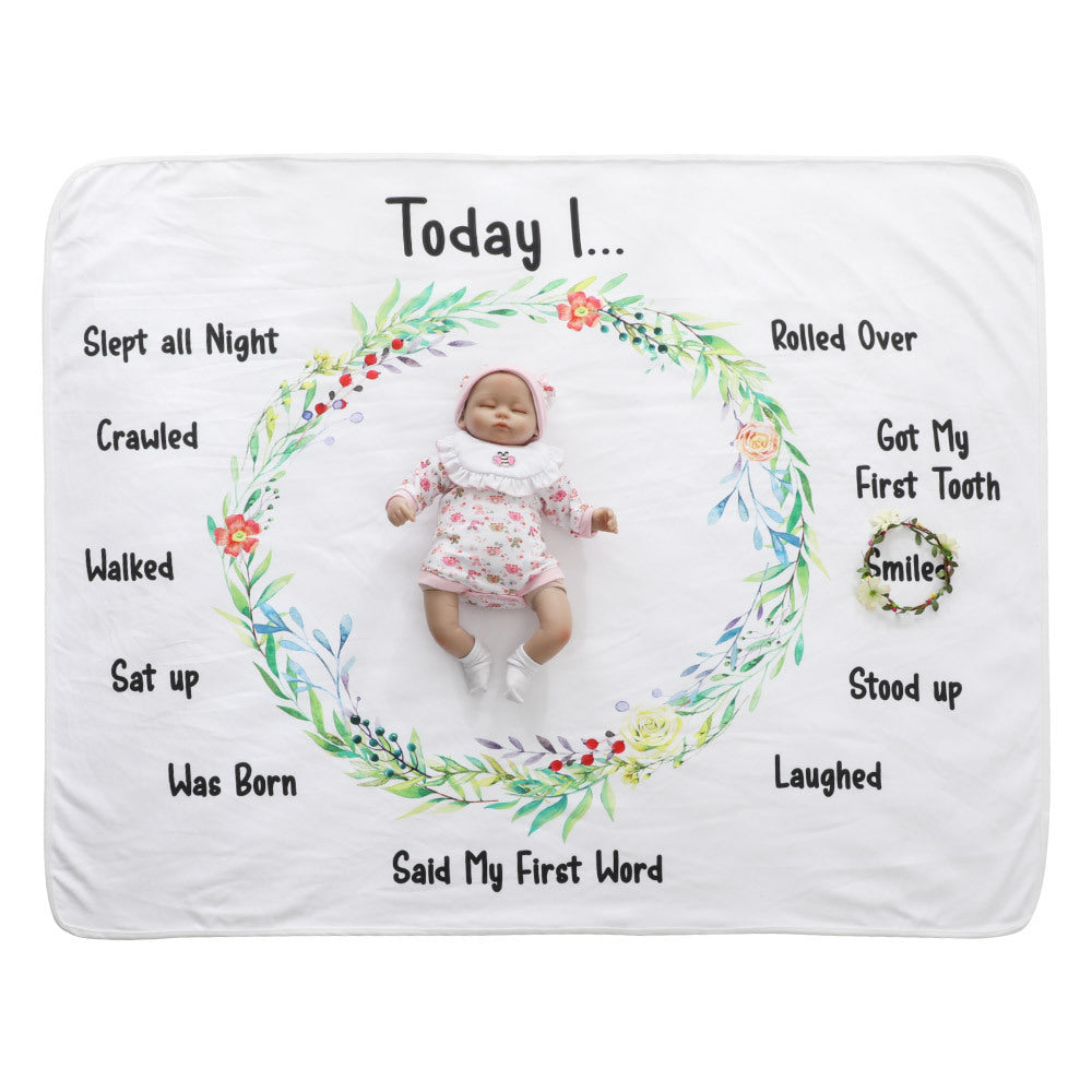 Baby Photo Prop Blanket
