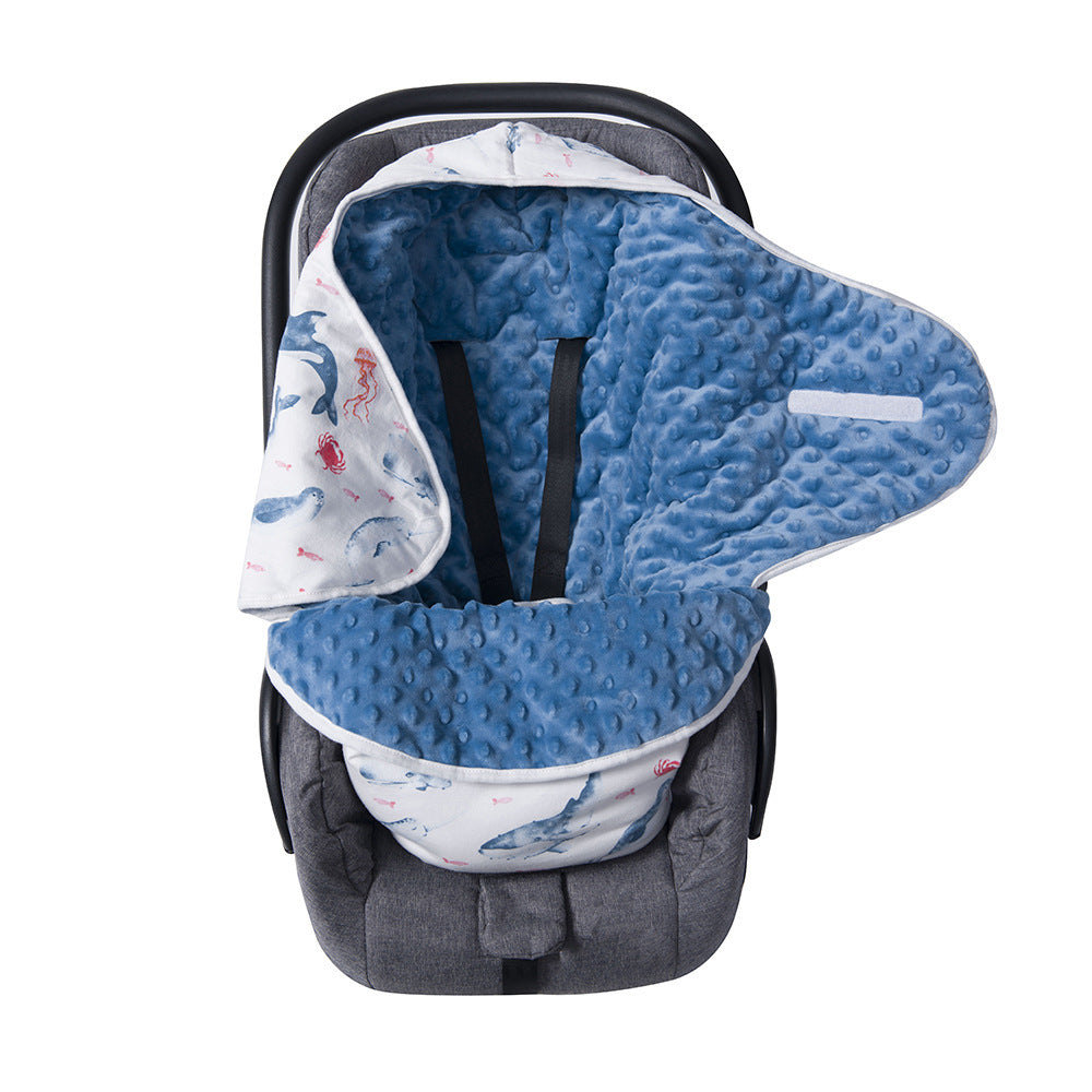 Thickened Baby Strap Swaddling Quilt